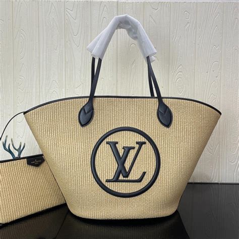 louis vuitton straws and case|Louis Vuitton beach bag tote.